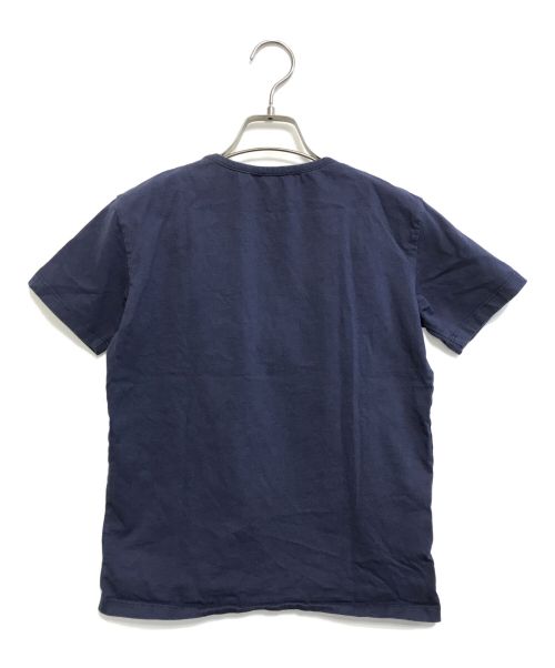 MIU MIU（ミュウミュウ）MIU MIU (ミュウミュウ) フリルカットソー ネイビー サイズ:XSの古着・服飾アイテム