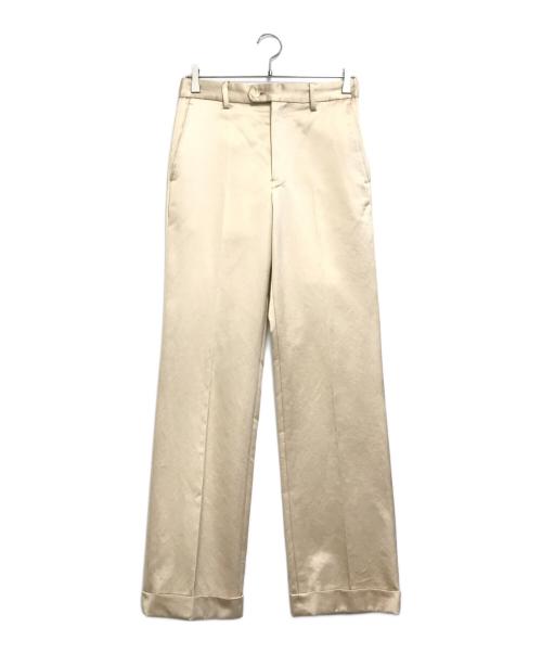 taiga igari（タイガイガリ）Taiga Igari (タイガイガリ) スラックス ベージュ サイズ:Mの古着・服飾アイテム