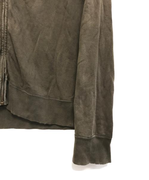 NUMBER (N)INE（ナンバーナイン）NUMBER (N)INE (ナンバーナイン) スカルジップパーカー カーキ サイズ:2の古着・服飾アイテム
