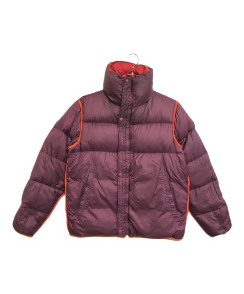 DIESEL（ディーゼル）DIESEL (ディーゼル) リバーシブルダウンジャケット オレンジ サイズ:Sの古着・服飾アイテム