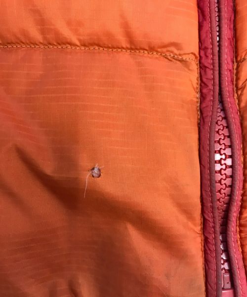 DIESEL（ディーゼル）DIESEL (ディーゼル) リバーシブルダウンジャケット オレンジ サイズ:Sの古着・服飾アイテム