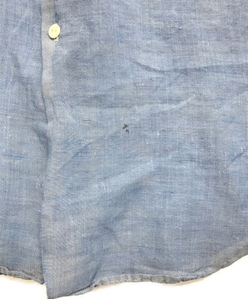 VINTAGE（ヴィンテージ）VINTAGE (ヴィンテージ) シャンブレーシャツ ブルー サイズ:表記なしの古着・服飾アイテム