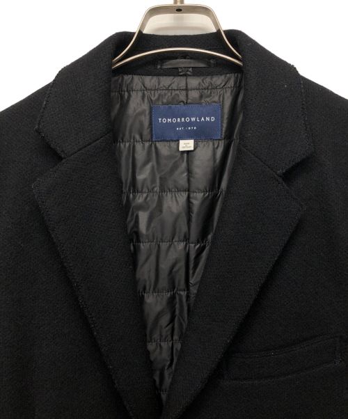TOMORROW LAND（トゥモローランド）TOMORROW LAND (トゥモローランド) チェスターコート ブラック サイズ:Mの古着・服飾アイテム
