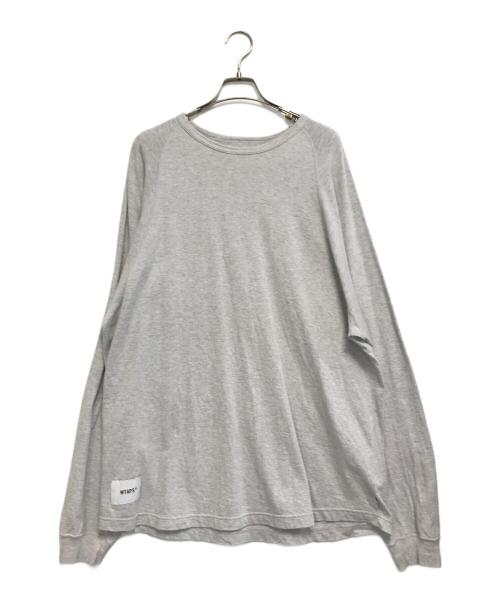 WTAPS（ダブルタップス）WTAPS (ダブルタップス) 長袖カットソー グレー サイズ:X04の古着・服飾アイテム