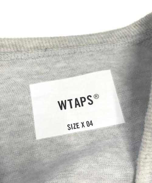 WTAPS（ダブルタップス）WTAPS (ダブルタップス) 長袖カットソー グレー サイズ:X04の古着・服飾アイテム