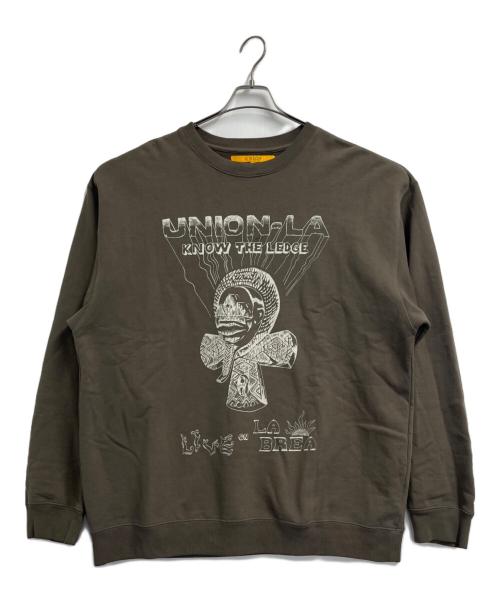 UNION（ユニオン）UNION (ユニオン) OHNK CREW ベージュ サイズ:SIZE Vの古着・服飾アイテム