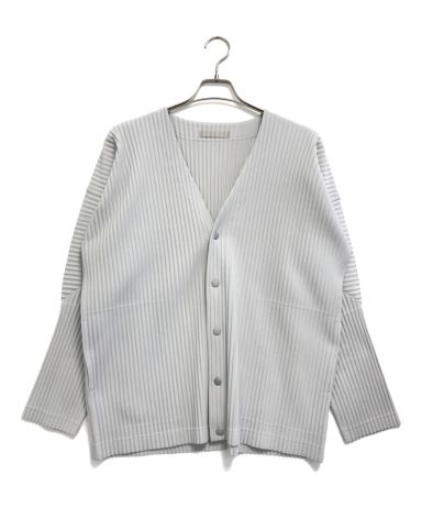 homme plisse issey miyake ホワイトカーディガン BASIC KNIT – isseymiyake.com