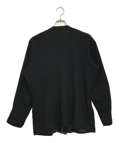 Gun Club（ガン・クラブ）Gun Club (ガン・クラブ) 50'sジップニットカーディガン ブラック サイズ:40の古着・服飾アイテム