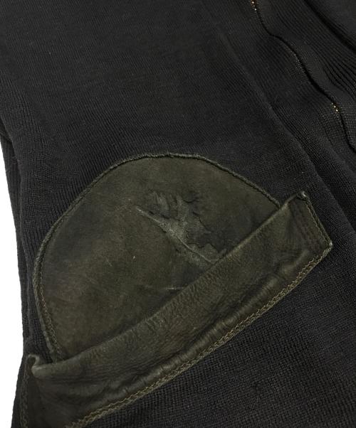 Gun Club（ガン・クラブ）Gun Club (ガン・クラブ) 50'sジップニットカーディガン ブラック サイズ:40の古着・服飾アイテム
