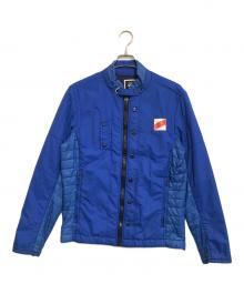 G-STAR RAW（ジースターロゥ）の古着「ライダース型ナイロンジャケット」｜ブルー