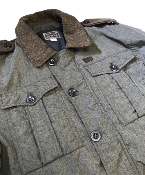 DIESEL（ディーゼル）DIESEL (ディーゼル) 切替ジャケット オリーブ サイズ:Mの古着・服飾アイテム