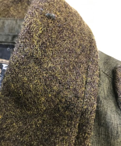 DIESEL（ディーゼル）DIESEL (ディーゼル) 切替ジャケット オリーブ サイズ:Mの古着・服飾アイテム