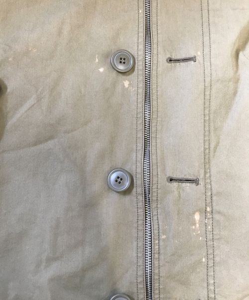 HUMAN MADE（ヒューマンメイド）HUMAN MADE (ヒューマンメイド) ミリタリーショートジャケット オリーブ サイズ:Mの古着・服飾アイテム