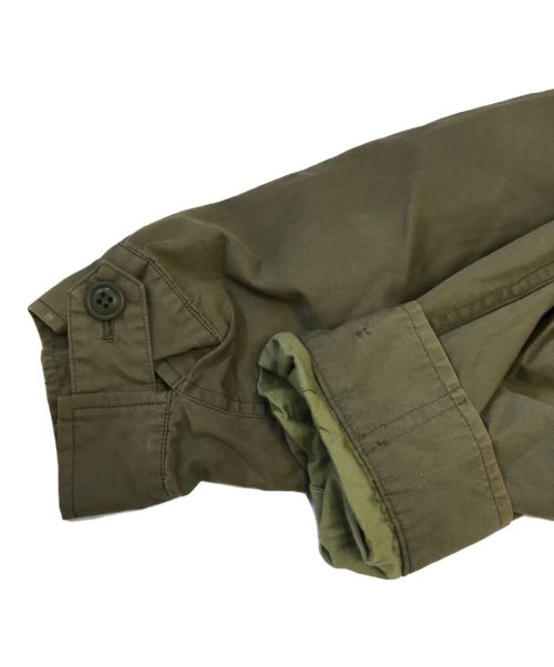 HUMAN MADE（ヒューマンメイド）HUMAN MADE (ヒューマンメイド) ミリタリーショートジャケット オリーブ サイズ:Mの古着・服飾アイテム