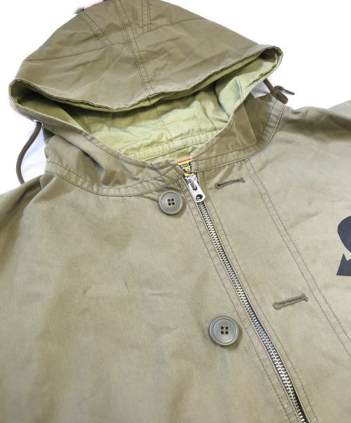 HUMAN MADE（ヒューマンメイド）HUMAN MADE (ヒューマンメイド) ミリタリーショートジャケット オリーブ サイズ:Mの古着・服飾アイテム