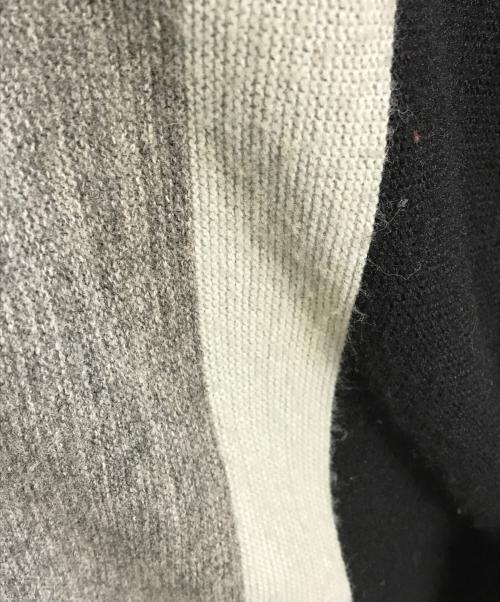 pennleigh（ペンリー）pennleigh (ペンリー) アクリルニットカーディガン ブラック サイズ:Mの古着・服飾アイテム