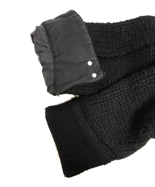sacai（サカイ）sacai (サカイ) Carhartt WIP (カーハート ワークインプログレス) Knit Jacket Michigan ブラック サイズ:3の古着・服飾アイテム