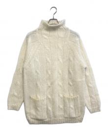 FRENCH CONNECTION（フレンチコネクション）の古着「モヘア混ニット」｜ホワイト