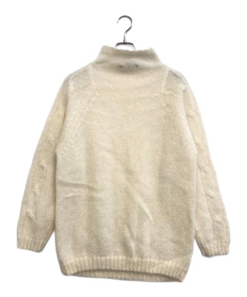FRENCH CONNECTION（フレンチコネクション）FRENCH CONNECTION (フレンチコネクション) モヘア混ニット ホワイト サイズ:Ｍの古着・服飾アイテム