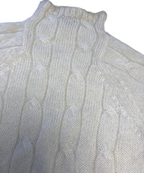 FRENCH CONNECTION（フレンチコネクション）FRENCH CONNECTION (フレンチコネクション) モヘア混ニット ホワイト サイズ:Ｍの古着・服飾アイテム