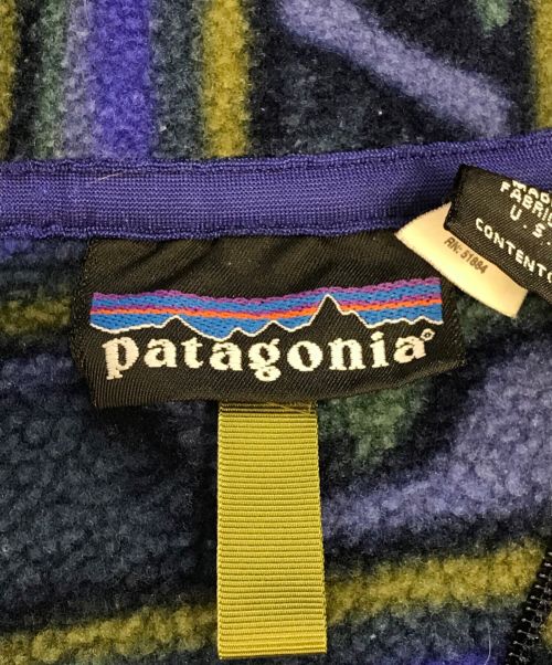 Patagonia（パタゴニア）Patagonia (パタゴニア) ネイティブ柄シンチラ ブルー サイズ:Lの古着・服飾アイテム