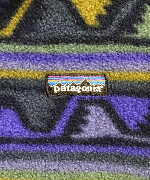 Patagonia（パタゴニア）Patagonia (パタゴニア) ネイティブ柄シンチラ ブルー サイズ:Lの古着・服飾アイテム