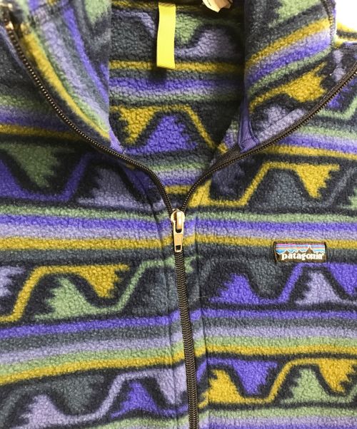 Patagonia（パタゴニア）Patagonia (パタゴニア) ネイティブ柄シンチラ ブルー サイズ:Lの古着・服飾アイテム