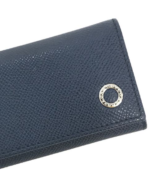 BVLGARI（ブルガリ）BVLGARI (ブルガリ) キーケース ブルーの古着・服飾アイテム