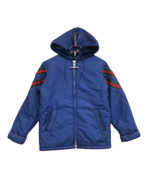 MIGHTY-MAC（マイティーマック）MIGHTY-MAC (マイティーマック) ボアジャケット ブルー サイズ:14の古着・服飾アイテム