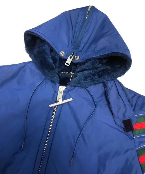 MIGHTY-MAC（マイティーマック）MIGHTY-MAC (マイティーマック) ボアジャケット ブルー サイズ:14の古着・服飾アイテム