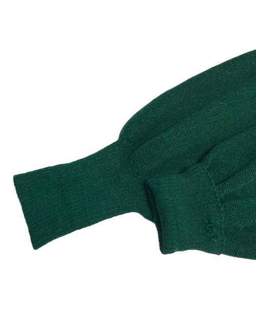PARKER（パーカー）PARKER (パーカー) アルパカニットカーディガン グリーン サイズ:42の古着・服飾アイテム