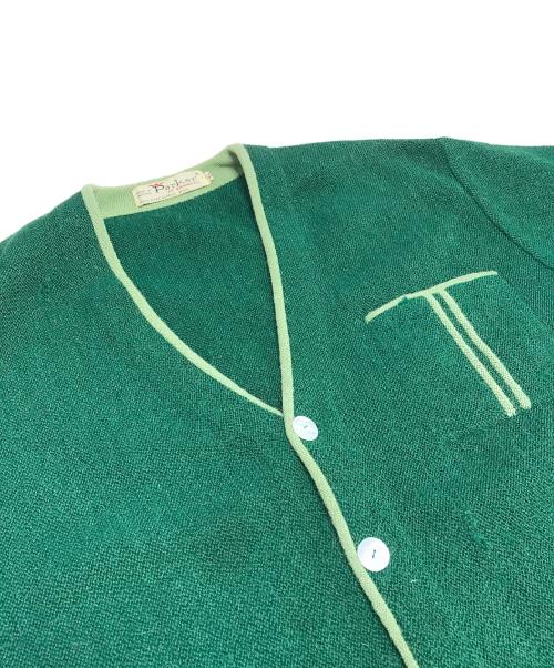 PARKER（パーカー）PARKER (パーカー) アルパカニットカーディガン グリーン サイズ:42の古着・服飾アイテム