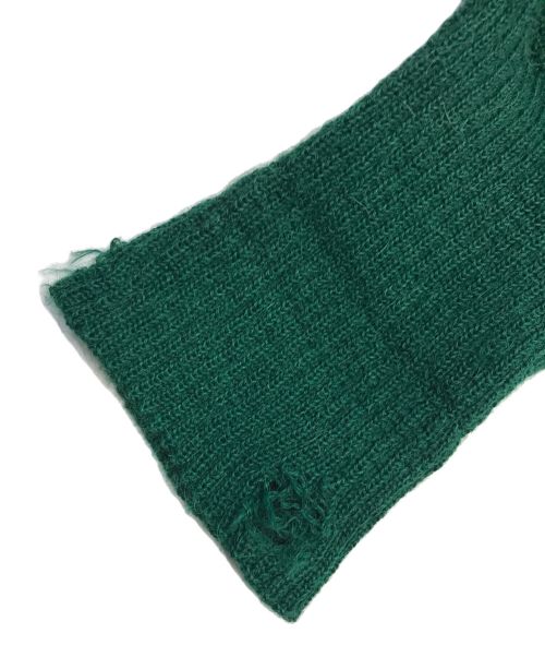 PARKER（パーカー）PARKER (パーカー) アルパカニットカーディガン グリーン サイズ:42の古着・服飾アイテム