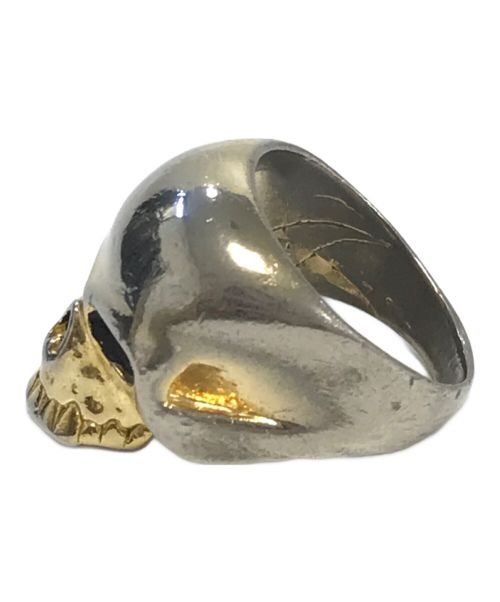 CRAZYPIG（クレイジーピッグ）CRAZYPIG (クレイジーピッグ) ラージエビルスカルリング シルバー サイズ:17号の古着・服飾アイテム