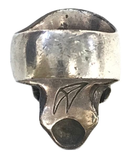 CRAZYPIG（クレイジーピッグ）CRAZYPIG (クレイジーピッグ) トライバルスカルリング シルバー サイズ:19号の古着・服飾アイテム