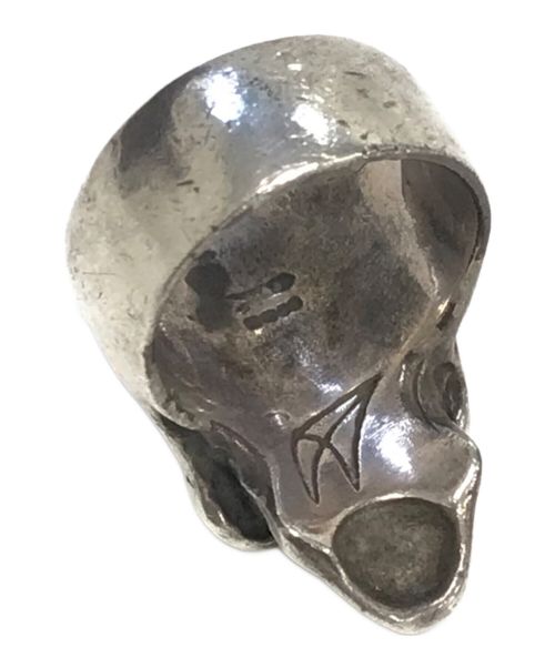 CRAZYPIG（クレイジーピッグ）CRAZYPIG (クレイジーピッグ) トライバルスカルリング シルバー サイズ:19号の古着・服飾アイテム