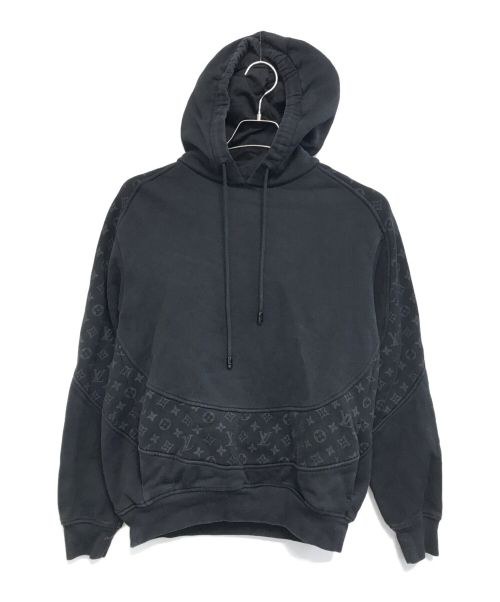 LOUIS VUITTON（ルイ ヴィトン）LOUIS VUITTON (ルイ ヴィトン) サークルカットパーカー ブラック サイズ:Ｓの古着・服飾アイテム