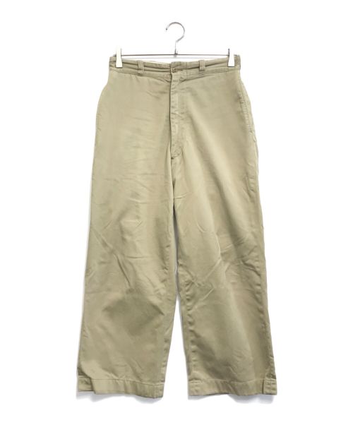 VINTAGE MILITARY（ヴィンテージ ミリタリー）VINTAGE MILITARY (ヴィンテージ ミリタリー) US ARMY チノパン ベージュ サイズ:30×31の古着・服飾アイテム
