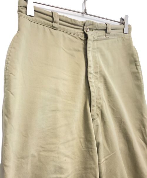 VINTAGE MILITARY（ヴィンテージ ミリタリー）VINTAGE MILITARY (ヴィンテージ ミリタリー) US ARMY チノパン ベージュ サイズ:30×31の古着・服飾アイテム