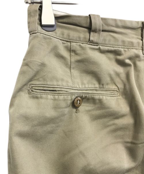 VINTAGE MILITARY（ヴィンテージ ミリタリー）VINTAGE MILITARY (ヴィンテージ ミリタリー) US ARMY チノパン ベージュ サイズ:30×31の古着・服飾アイテム