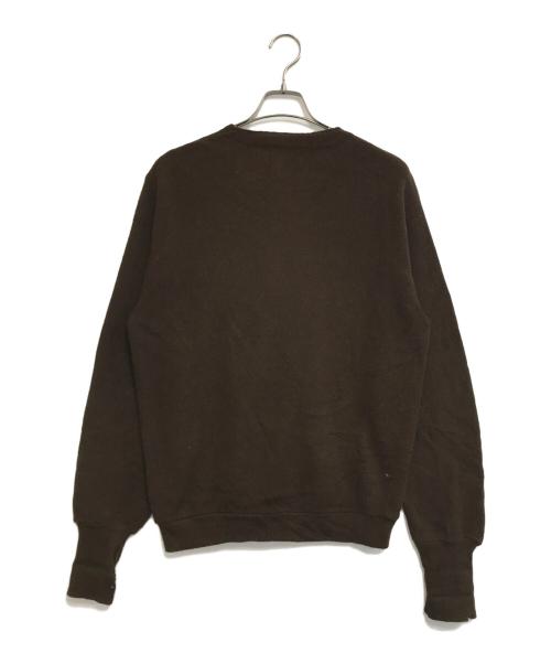 IZOD LACOSTE（アイゾッド ラコステ）IZOD LACOSTE (アイゾッド ラコステ) アクリルカーディガン ブラウン サイズ:Mの古着・服飾アイテム