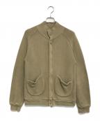 ELECTRIC COTTAGEエレクトリック コテージ）の古着「ニットジャケット」｜ベージュ