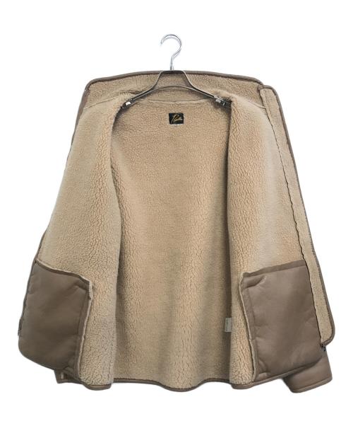 Needles（ニードルズ）Needles (ニードルズ) Lined Boa Jacket ベージュ サイズ:XSの古着・服飾アイテム