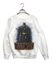 アニメーションスウェット（アニメーションスウェット）の古着「80s BATMAN(バットマン) アニメーションスウェット」｜ホワイト