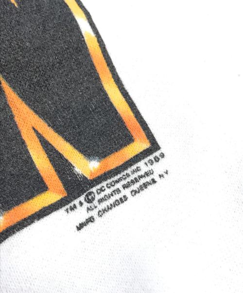 アニメーションスウェット（アニメーションスウェット）アニメーションスウェット (アニメーションスウェット) 80s BATMAN(バットマン) アニメーションスウェット ホワイト サイズ:Mの古着・服飾アイテム