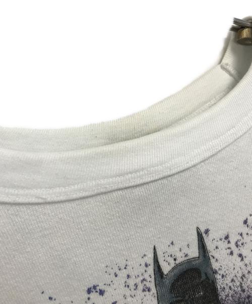 アニメーションスウェット（アニメーションスウェット）アニメーションスウェット (アニメーションスウェット) 80s BATMAN(バットマン) アニメーションスウェット ホワイト サイズ:Mの古着・服飾アイテム