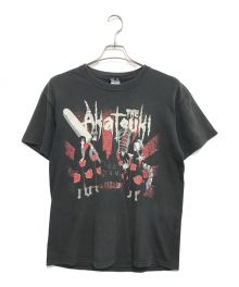 アニメTシャツ（アニメTシャツ）の古着「アニメｔシャツ」｜ブラック