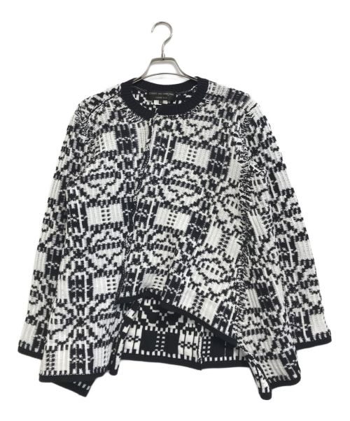 COMME des GARCONS HOMME PLUS（コムデギャルソンオムプリュス）COMME des GARCONS HOMME PLUS (コムデギャルソンオムプリュス) 螺旋ニット ホワイト サイズ:Sの古着・服飾アイテム