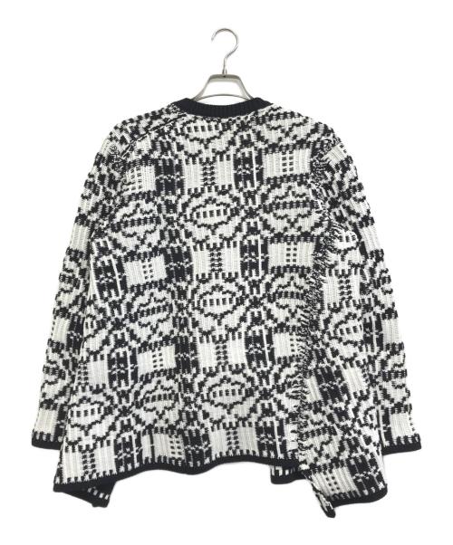 COMME des GARCONS HOMME PLUS（コムデギャルソンオムプリュス）COMME des GARCONS HOMME PLUS (コムデギャルソンオムプリュス) 螺旋ニット ホワイト サイズ:Sの古着・服飾アイテム