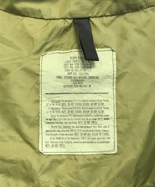 VINTAGE MILITARY（ヴィンテージ ミリタリー）VINTAGE MILITARY (ヴィンテージ ミリタリー) US ARMY ミリタリージャケット グリーン サイズ:Mの古着・服飾アイテム